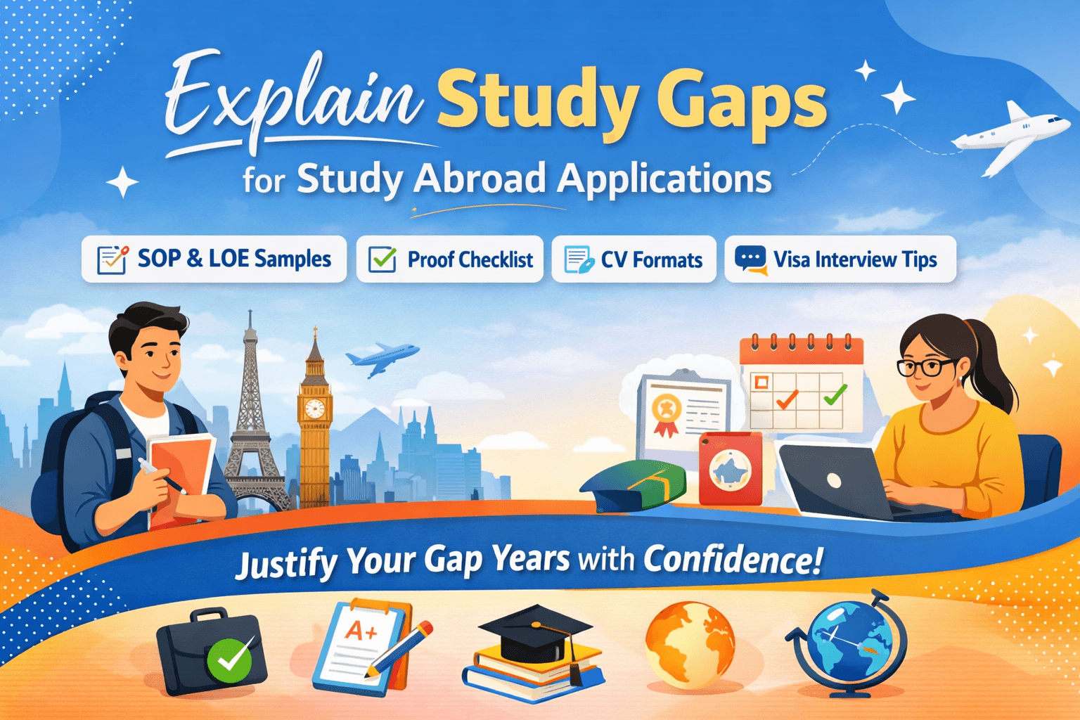 Perfect Study Gap Explanation for Study Abroad- 2026